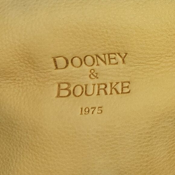 Dooney & Bourke 1975 Soft Leather Hobo Style Handbag Purse - Picture 4 of 17